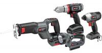 34G818 Combo Kit, Lithium 4-Tool, 18 V