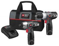 34G822 Compact Kit, Lithium 2-Tool, 12 V