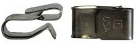34J309 Wire Management, Clip, PK500