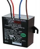 34J737 LED Driver, 120-277 V, 6 W, 2-20 V