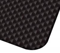 34L268 Antifatigue Mat, Industrial, Black, 5x3ft