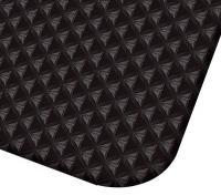 34L272 Antifatigue Mat, Industrial, Black, 60x4ft