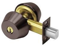 35R642 Double Cylinder Deadbolt, Oil Rubbed Brz