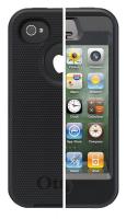 35R852 Defender Case, iPhone 4S, Black