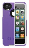 35R870 Commuter Case, iPhone 4S, Purple/White