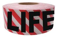 35R883 Marking Tape, Roll, 3In W, 1000 ft. L