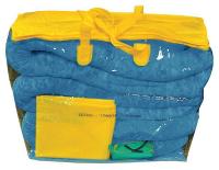 35T162 Oil Spill Kit, 5 gal, Zipper Bag