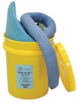 35T163 Oil Spill Kit, 4 gal, Bucket w/Lid