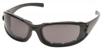 35T653 Polarized Safety Glasses, Gry Lns, Antifog