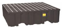 35U071 Spill Pallet, w/o Drain, 132 gal., 4 Drum
