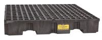 35U073 Spill Pallet, w/Drain, 66 gal., 4 Drum