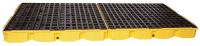 35U085 Spill Platform, w/Drain, 120 gal., 8 Drum