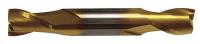 35V031 Carbide End Mill, Sq, 3/64, 3/32 Cut L