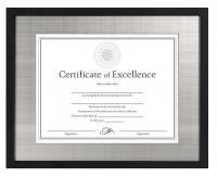 35W706 Document Frame, Contemporary, 14x11 In.