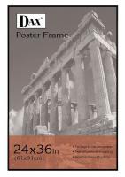 35W714 Poster Frame, 36x24 In, Black