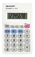 35W757 Handheld Calculator, LCD, 8 Digit