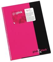 35W812 Notebook, 11-5/8 x 8-1/4 In, Pink