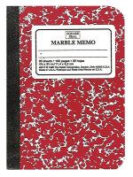 35W837 Memo Book, 3-1/4 x 4-1/2 In.