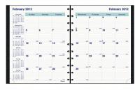 35W882 Month Planner, 17 Months, 9-1/4x7-1/4 In.