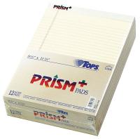 35W931 Writing Pad, 8-1/2 x 11-3/4 In, Pk 12