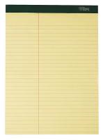 35W945 Ruled Pad, 8-1/2 x 11-3/4 In, Pk 6