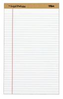 35W990 Perforated Pad, 8-1/2 x 14 In, Pk 12