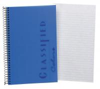 35W992 Notebook, 8-1/2 x 5-1/2 In, Blue