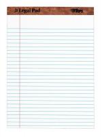 35X025 Perforated Pad, 8-1/2 x 11-3/4 In, Pk 12