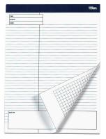 35X034 Planning Pad, 8-1/2 x 11-3/4 In, Pk 4