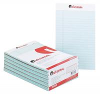 35X099 Perforated Pad, 5 x 8 In, Pk 12, Blue