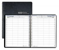 35X132 Appointment Book, 8x11 In, White