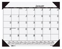 35X149 Monthly Desk Pad Calendar, 22x17 In, Gray