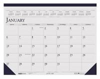 35X157 Dated Monthly Desk Calendar, 18-1/2x13 In