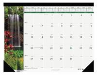 35X159 Monthly Desk Calendar, 18-1/2x13 In.