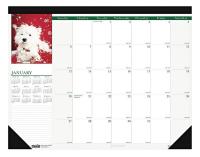 35X160 Monthly Desk Calendar, 18-1/2x13 In.