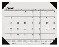 35X167 Dated Monthly Desk Calendar, 22x17 In.
