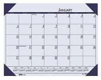 35X170 Monthly Desk Calendar, 22x17 In, Orchid
