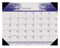 35X191 Monthly Desk Calendar, 22x17 In, Nature