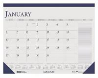 35X208 Monthly Desk Pad Calendar, 22x17 In.