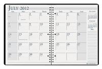 35X210 Academic Monthly Planner, 8-1/2x11 In.