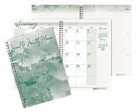 35X217 Monthly Planner, Laminated Cover, 7x10 In.