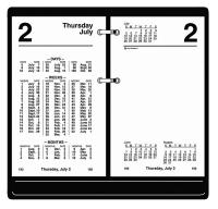 35X224 Finance Calendar Refill, Daily, 3.5 x6, Wht