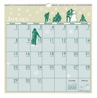 35X229 Monthly Wall Calendar, 12x12 In.