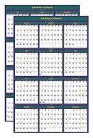 35X241 Wall Calendar, Write-On/Wipe-Off, 24x37 In