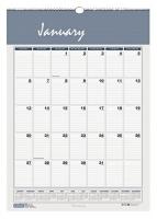 35X245 Monthly Wall Calendar, 15/1/2 x 22 In.