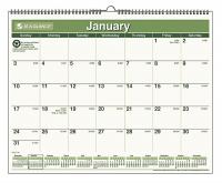 35X253 Wall Calendar, Recycled, 15x12 In.