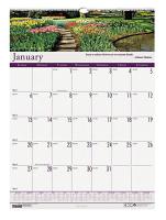 35X266 Wall Calendar, 15-1/2x22 In, Gardens