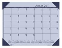 35X288 Desk Pad Calendar, 18-1/2x13 In, Orchid