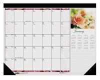 35X305 Monthly Desk Pad Calendar, 22x17 In.