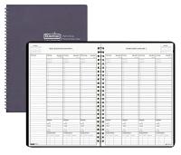 35X316 Weekly Planner, Expense Log, 8-1/2x11 In.